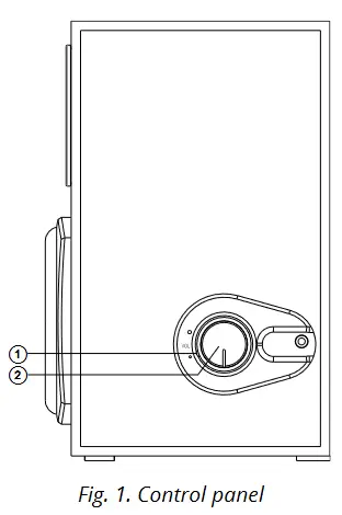 Sven SPS-576 2.0 USB Multimedia Speaker System with Bluetooth - Control panel