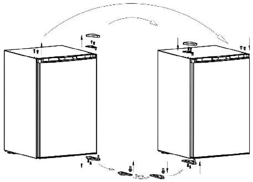 Magic Chef MCUF3WE Upright Freezer - Fig 8
