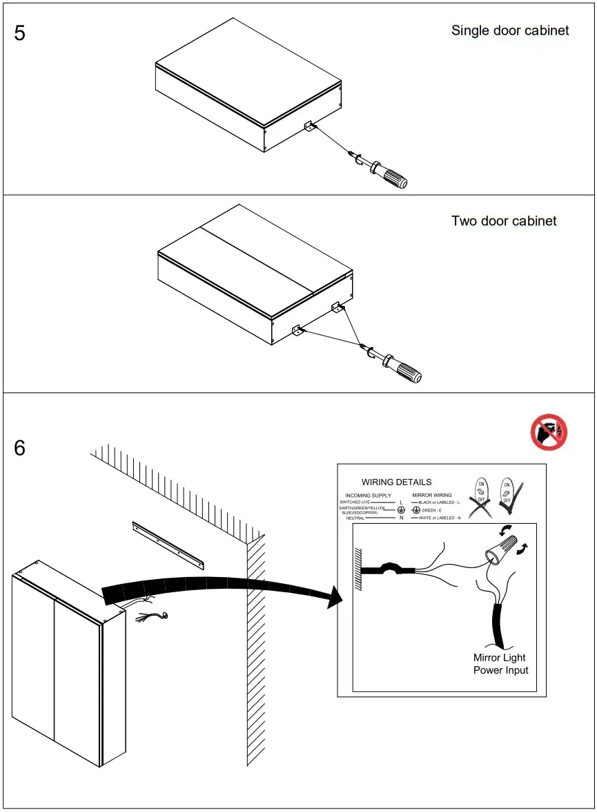 MIRPLUS LED Medicine Cabinet Vanity Mirror - fig 2