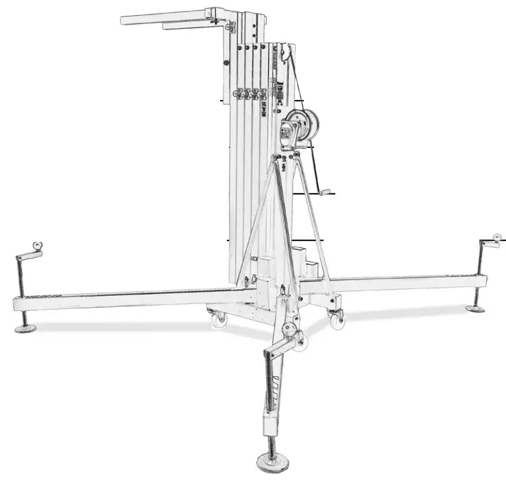 kuzar K50 Lifting Towers