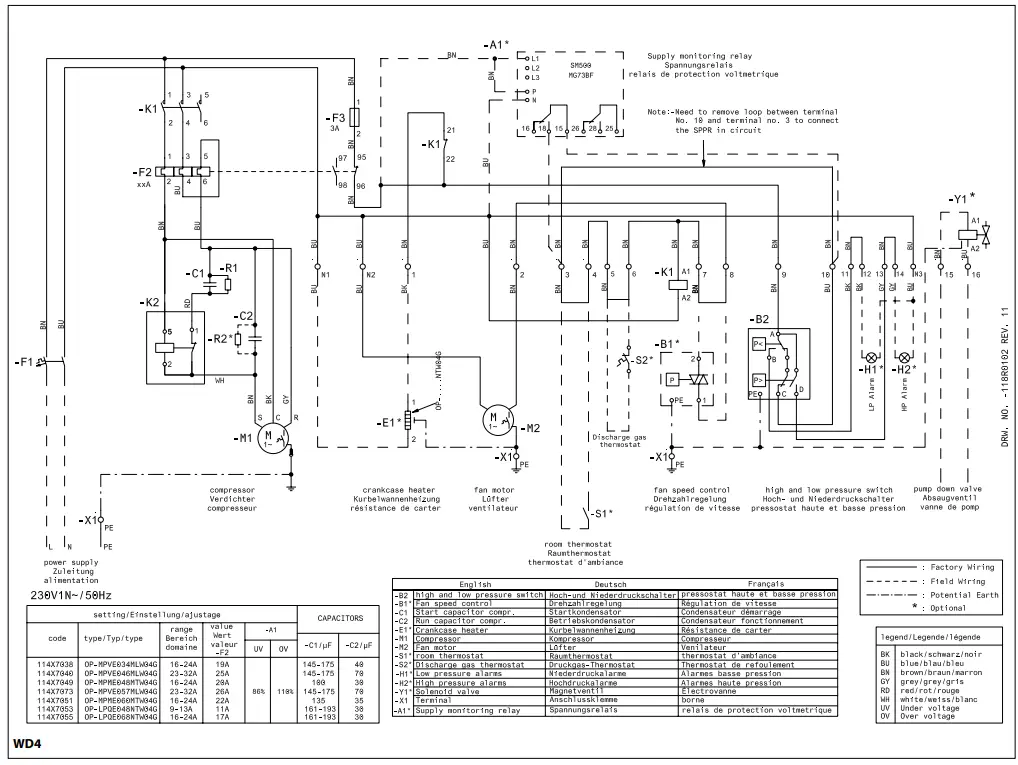 Danfoss OP-MPME Optyma Slim Pack Condensing Units - fig 8