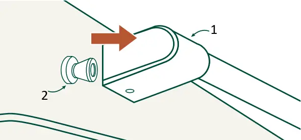 CAFE CXWS0H0PMFB Custom Handle for Wall Oven fig 2
