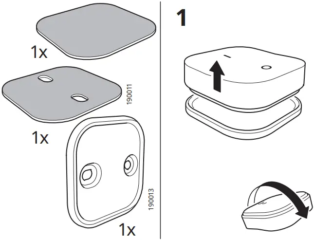 IKEA 403.647.48 TRÅDFRI Control Outlet A1