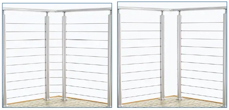 Muzata-PS21-LH4S-Round-Post-Level-Drilled-FIG-45