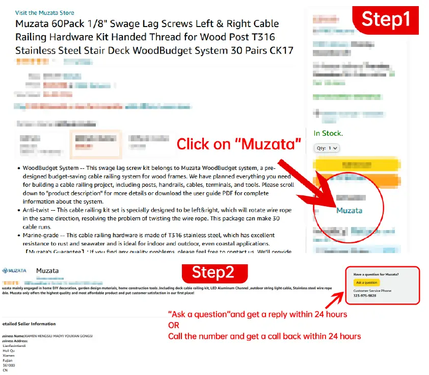 Muzata-PS21-LH4S-Round-Post-Level-Drilled-FIG-48