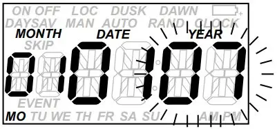 Set Time, Date and Location