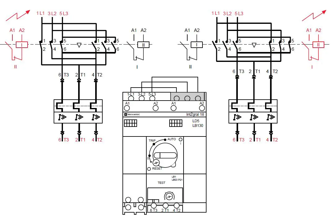 Schneider-Electric-Integral-18-LD5-LB-LA1-DOL-Reversing-Starters-fig 21