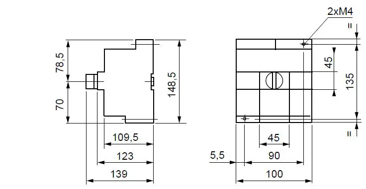Schneider-Electric-Integral-18-LD5-LB-LA1-DOL-Reversing-Starters-fig 22