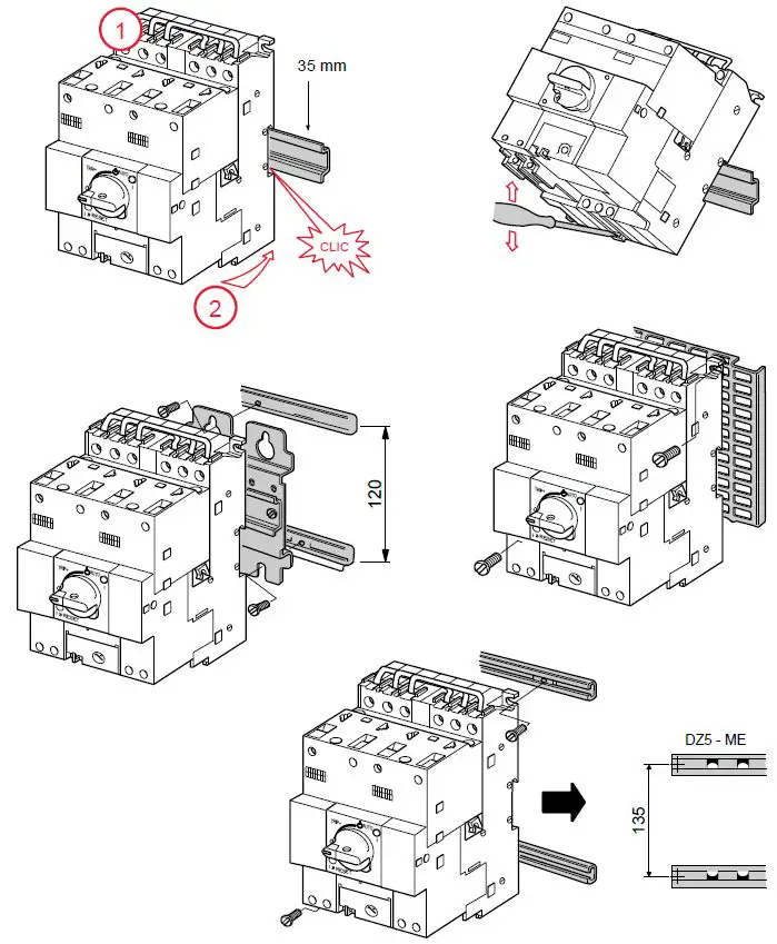 Schneider-Electric-Integral-18-LD5-LB-LA1-DOL-Reversing-Starters-fig 29
