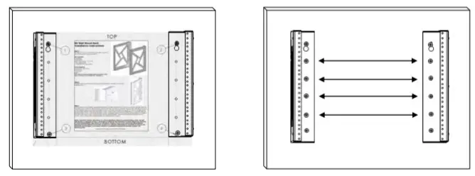 KENDALL HOWARD 1915-3-001-12 Wall Mount Racks - hardware1