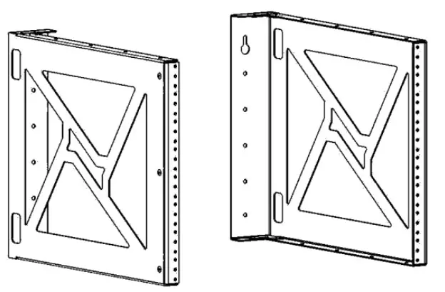KENDALL HOWARD 1915-3-001-12 Wall Mount Racks