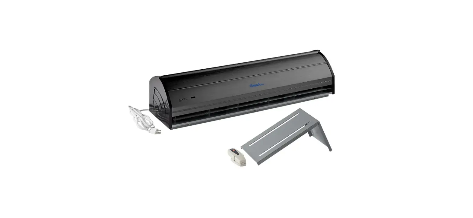 Curtron Mcs-36 Microshield 36 Inch Black Air Barrier User Guide