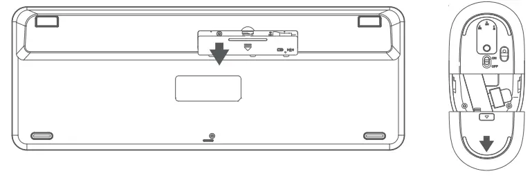 J BURROWS Elite MKG300 Wireless Keyboard and Mouse - wireless connection guide
