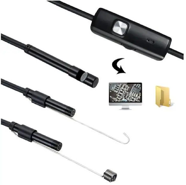 gvado-USB-Android+PC 7mm-Soft-Tube-Endoscope-Wire-Pinhole-Camera-fig-1