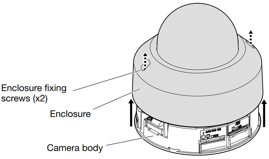 i PRO WV-CF5SA Dome Cover - fig 1