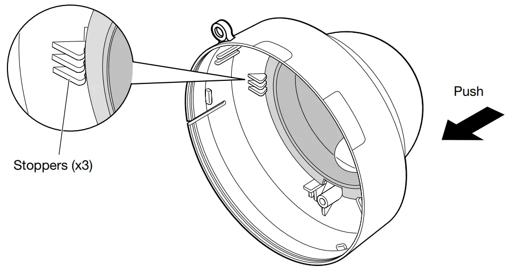i PRO WV-CF5SA Dome Cover - fig 5