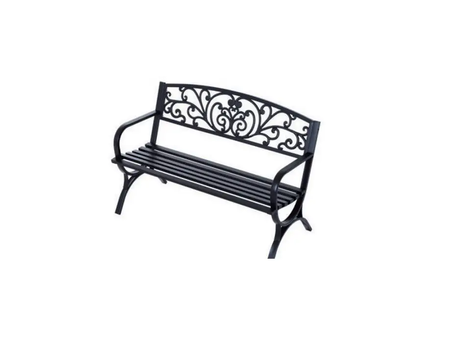 Outsunny 84b-009 Steel Garden Bench User Manual