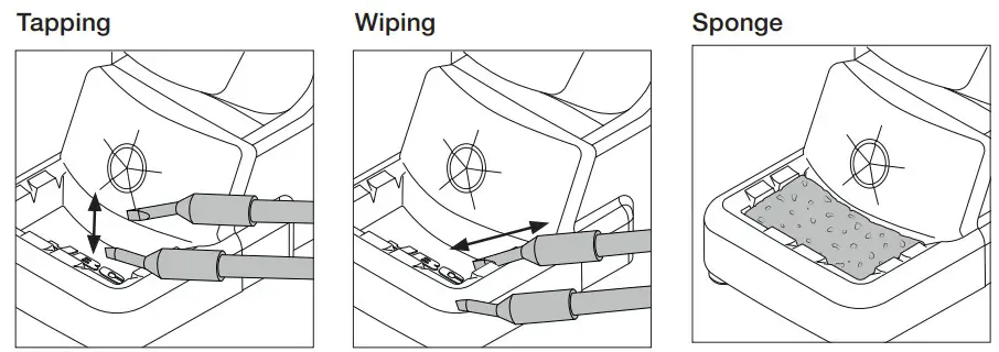 JBC HT470 Heavy Duty Thermal Tweezers- Wiper