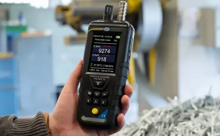 Pce Instruments Pce-mpc 15 Particle Counter User Manual Pce Instruments Pce-mpc 15 Particle Counter User Manual