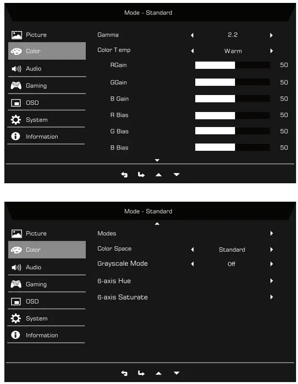 acer XZ342CU LCD Monitor - Color