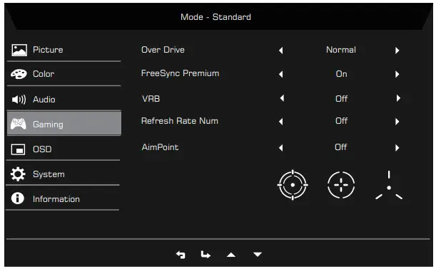 acer XZ342CU LCD Monitor - Gaming