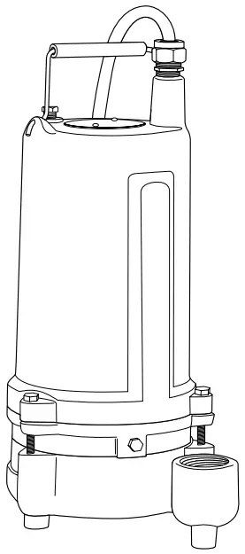 SKHD150 Submersible Effluent Pump