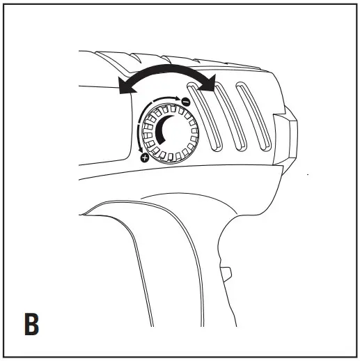 Setting the temperature