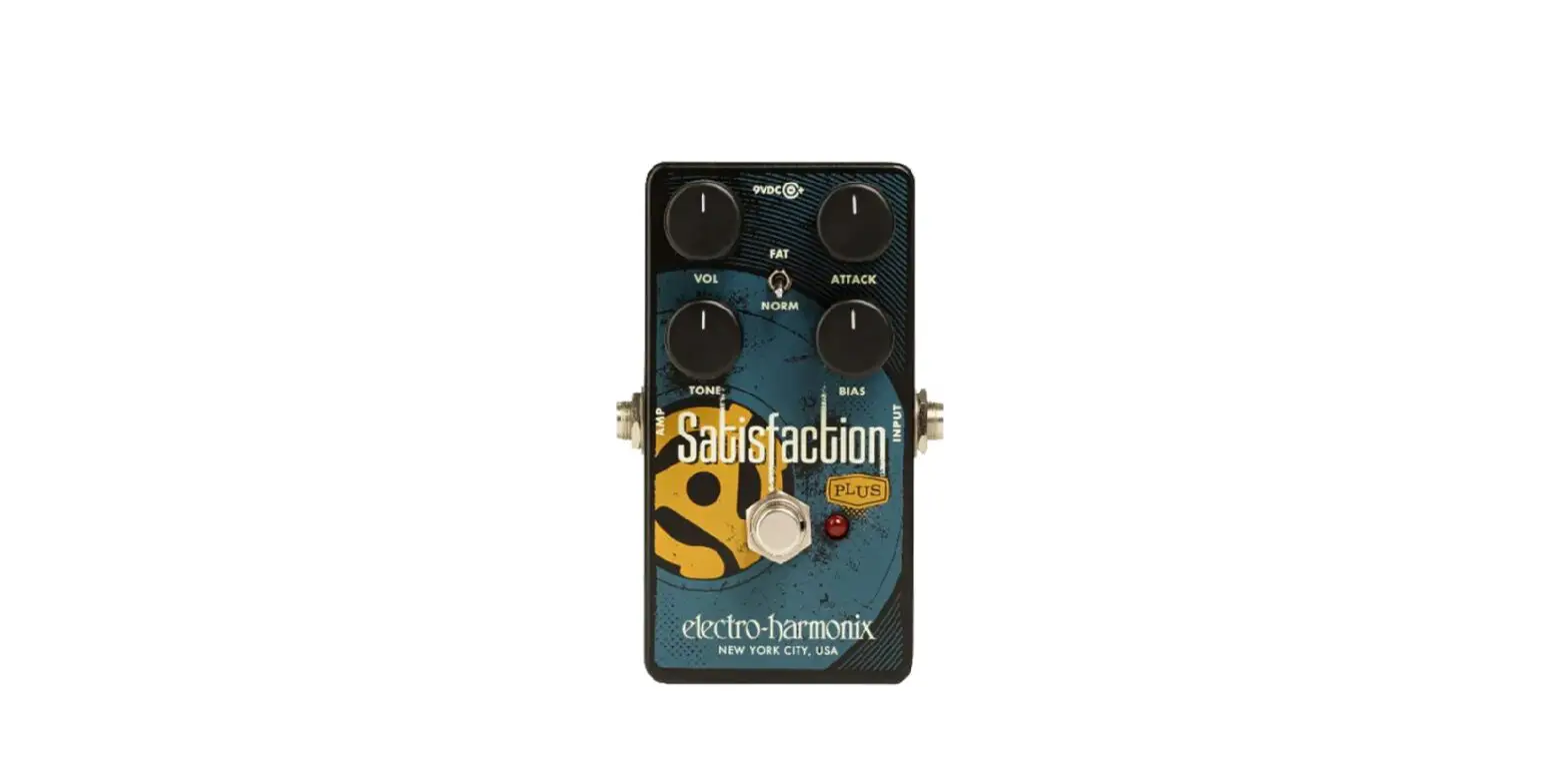 Electro-harmonix Satisfaction Plus Modernized Vintage Fuzz User Manual Electro-harmonix Satisfaction Plus Modernized Vintage Fuzz User Manual