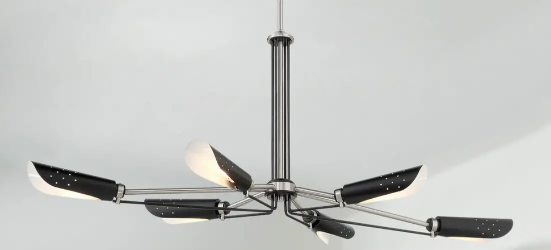 George Kovacs P1697-691 Six Light Chandelier Instruction Manual