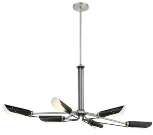 GEORGE-KOVACS-P1697-691-Six-Light-Chandelier-PRODUCT-IMAGE