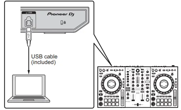 Pioneer DJ DDJ-800 DJ Controller - PC Mac