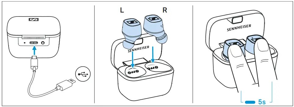 Sennheiser CX 400BT True Wireless Stereo Earphones - Symbols 37