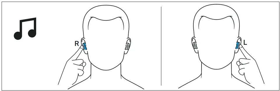 Sennheiser CX 400BT True Wireless Stereo Earphones - playback