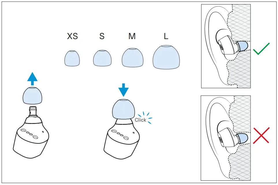 Sennheiser CX 400BT True Wireless Stereo Earphones - suitable