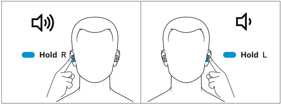 Sennheiser CX 400BT True Wireless Stereo Earphones - volume