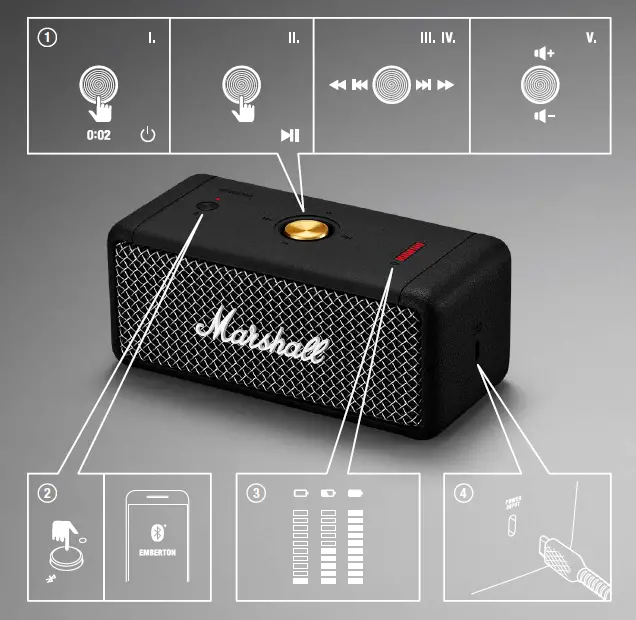 EMBERTON Portable Loudspeaker 1