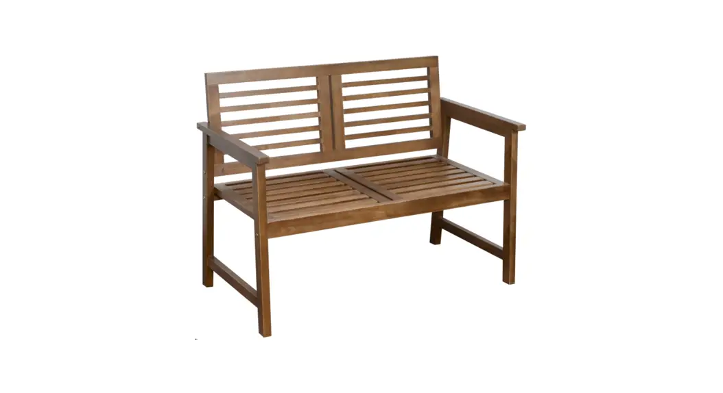 Outsunny 84b-689 2-seater Wooden Garden Bench Instruction Manual