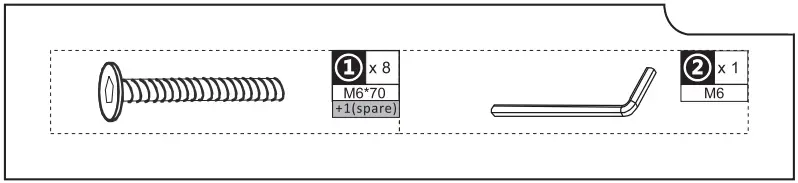 Outsunny 84B 689 2 Seater Wooden Garden Bench - Hardware