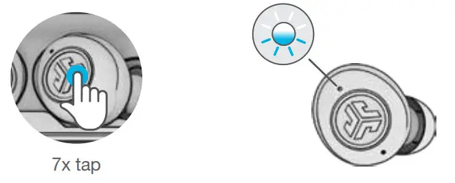 JLAB JBuds Air Pro ANC Earbuds - MULTIPOINT6