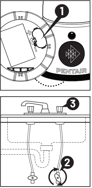 PENTAIR-USFRC-FF-3000-QC-1-Easy-Flow-Under-Counter-Water-Filtration-System-fig-1