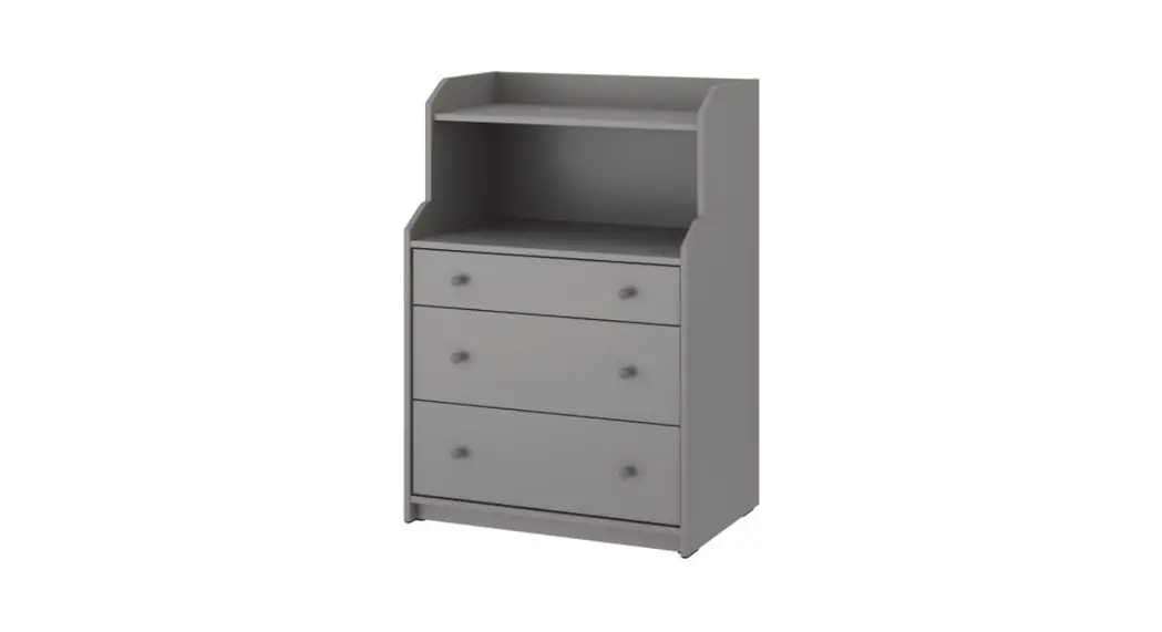 Ikea Aa-2204470-5-100 Hauga Chest Of 3 Drawers With Shelf User Manual Ikea Aa-2204470-5-100 Hauga Chest Of 3 Drawers With Shelf User Manual