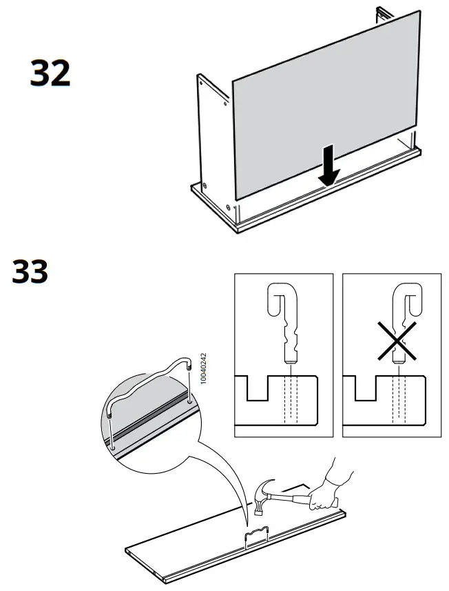 IKEA AA-2204470-5-100 HAUGA Chest of 3 Drawers with Shelf - figure 30
