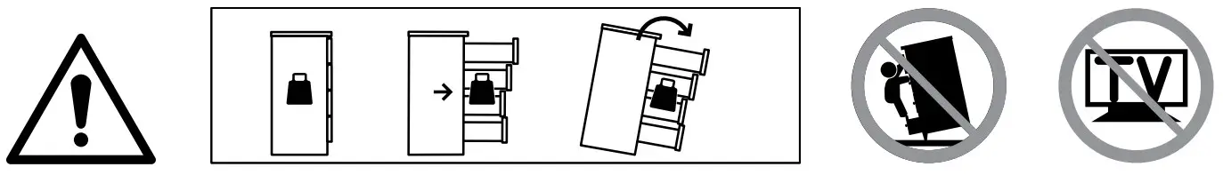 IKEA AA-2204470-5-100 HAUGA Chest of 3 Drawers with Shelf - icon