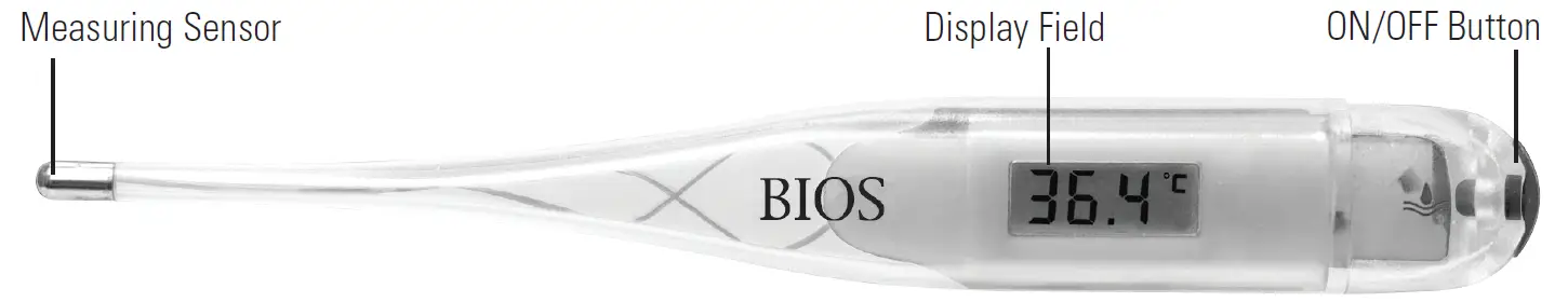 BIOS-Diagnostics-1671-Digital-Fever-Thermometer-FIG-1