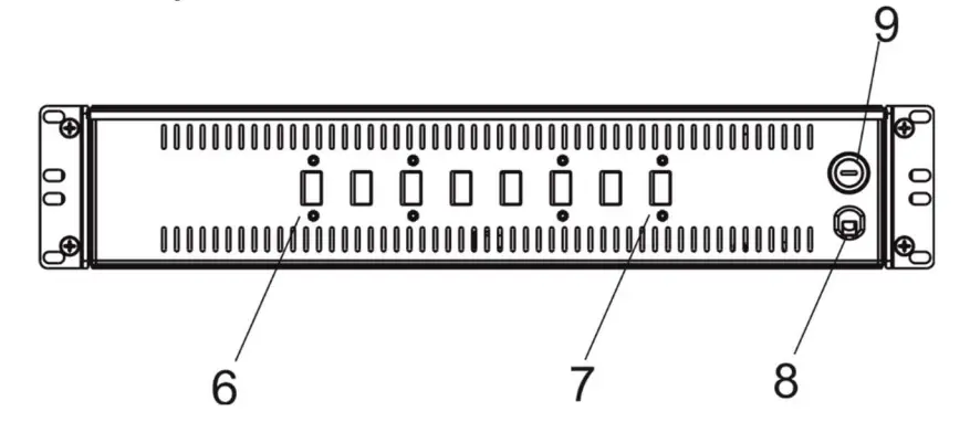 Fixture exterior view