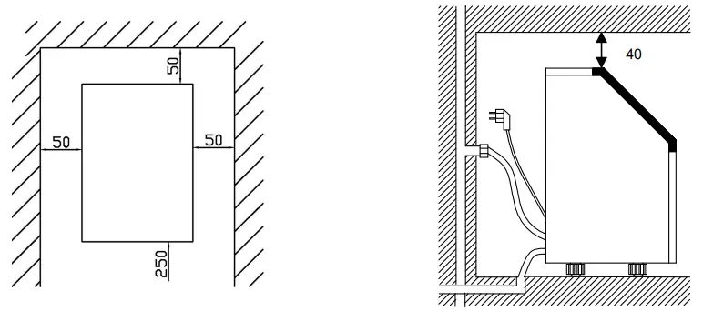 Installation Location Requirement