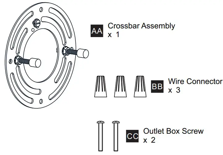 QUOIZEL LUD8634BN Ludlow 4 Light Brushed Nickel Vanity Light - fig 2