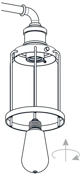 QUOIZEL LUD8634BN Ludlow 4 Light Brushed Nickel Vanity Light - fig 6