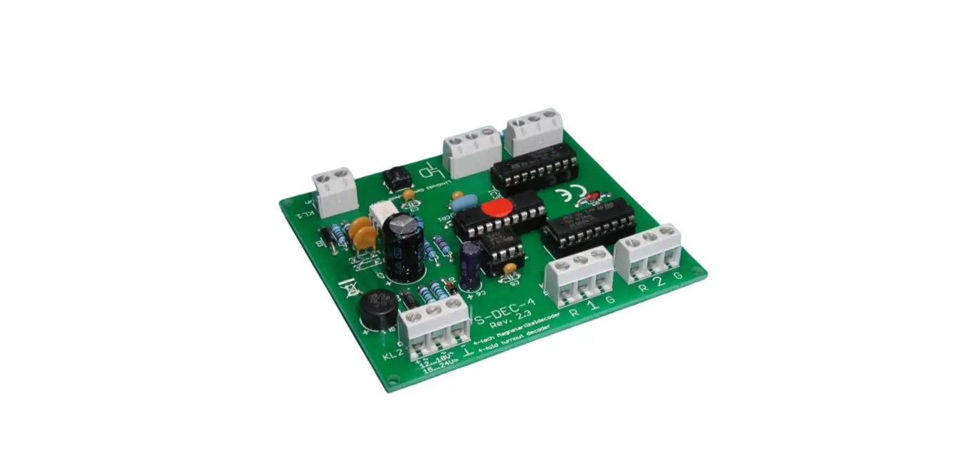 Ldt S-dec-4-mm-b 4-fold Turnout Decoder Instruction Manual