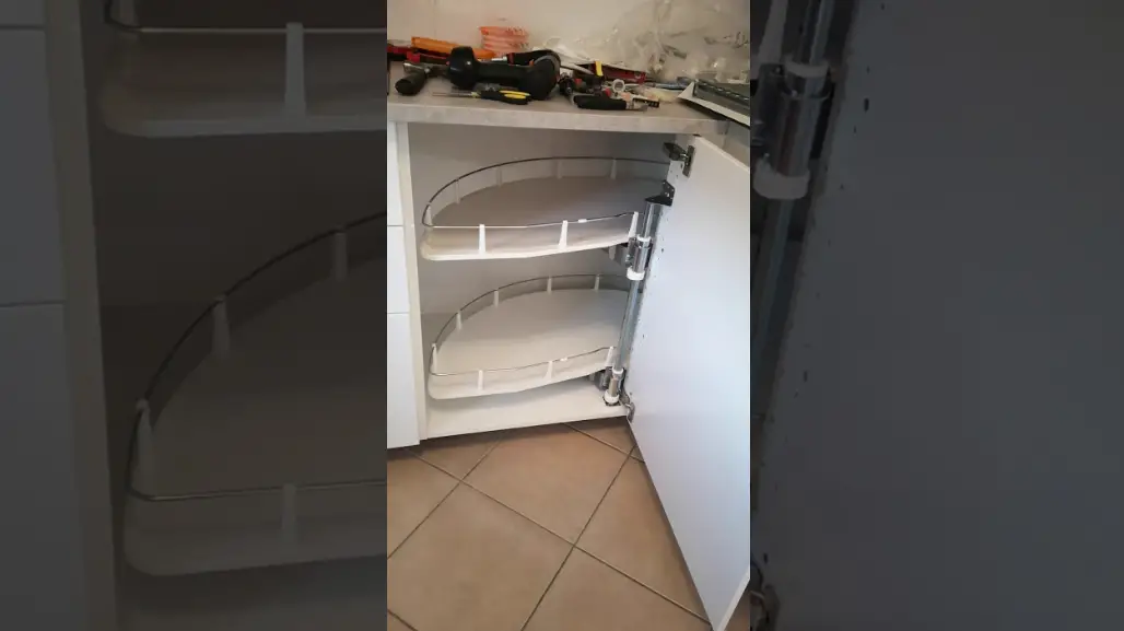 Ikea Utrusta Crnr Base Cabinet Pull Out Fitting 128 Cm Instruction Manual